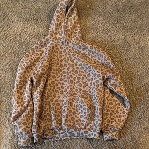 Leopard Print Women's Hoodie